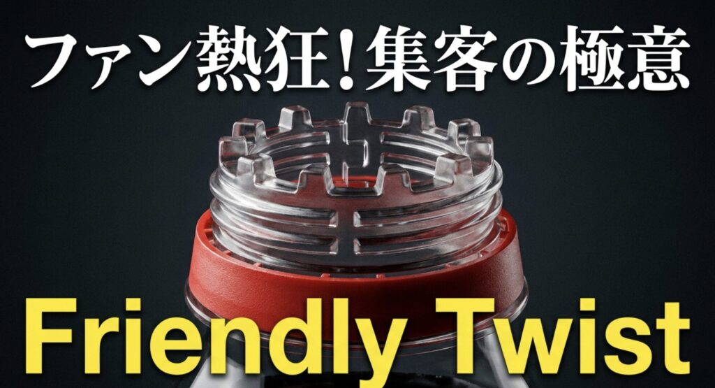 ファン熱狂!集客の極意 Friendly Twistのスライド画像