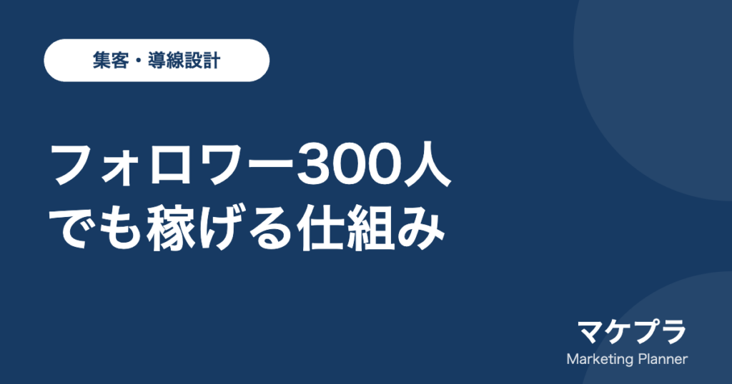 Xはフォロワー300人でも稼げる仕組みがあることを示したアイキャッチ