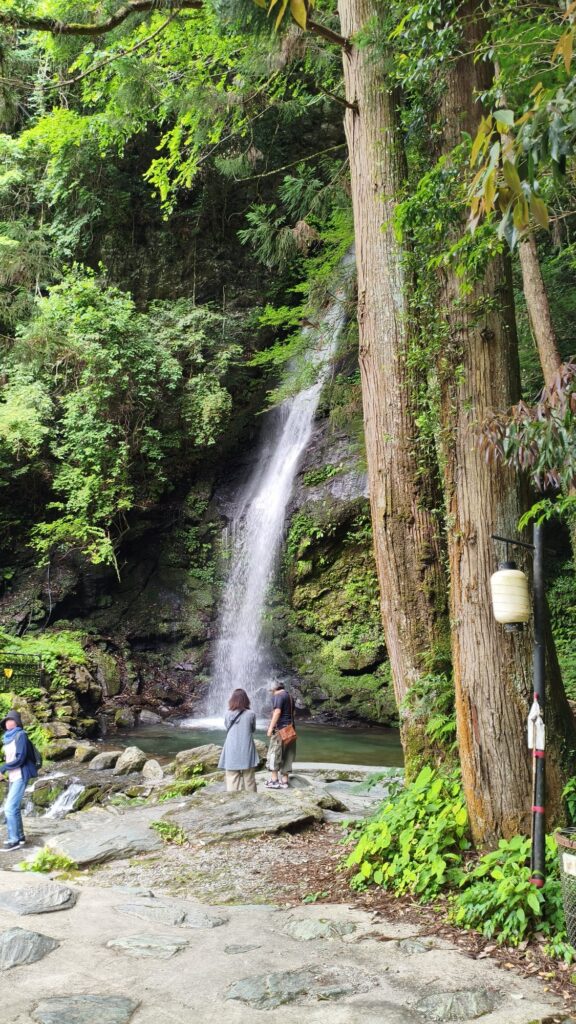四国の旅で立ち寄った滝