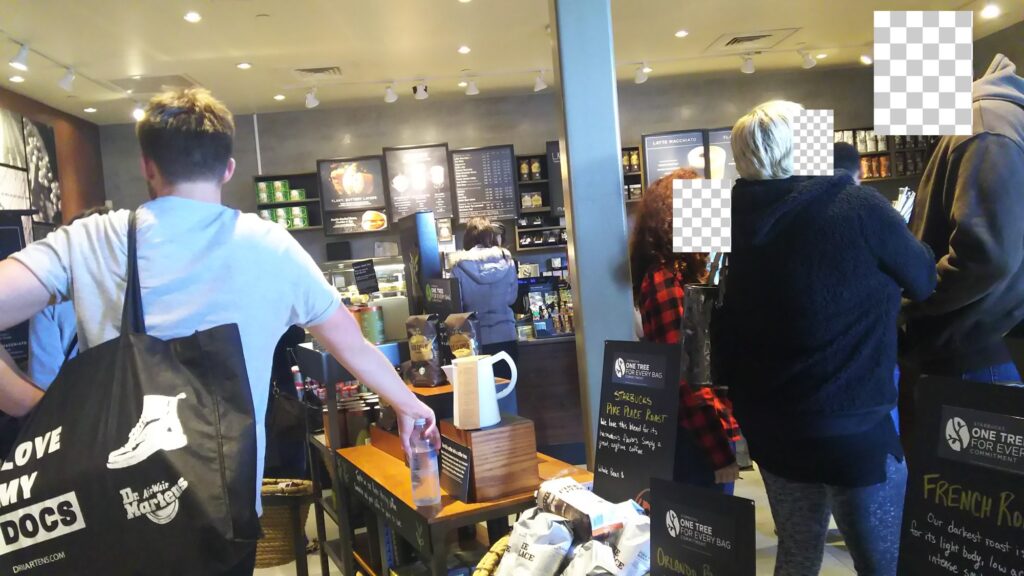 フロリダのスターバックスの店内